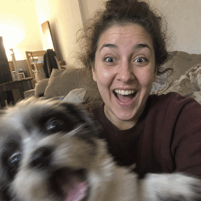 Battle image: Pet Selfie Surprise Smile