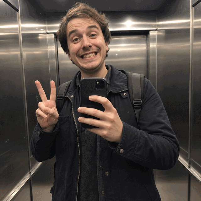 Battle image: Elevator Goofy Grin
