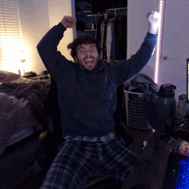 Battle image: Webcam Victory Dance